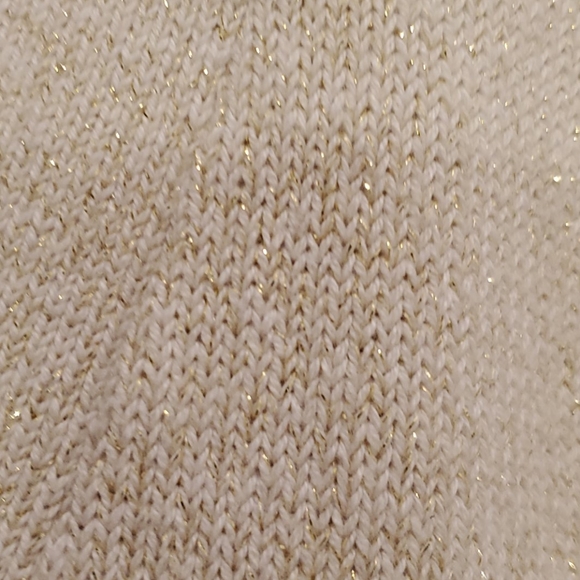 Beautiful sparkly ivory sweater - Picture 5 of 6